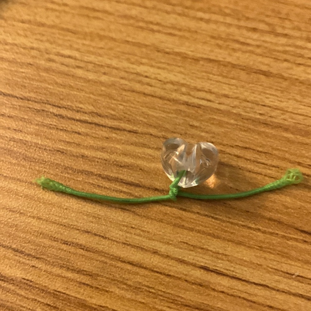 Clear wall hanger